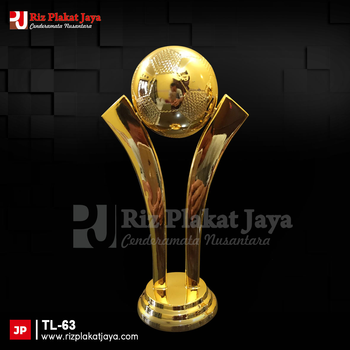 Jasa Pembuatan Trophy Piala Logam Riz Plakat Jaya