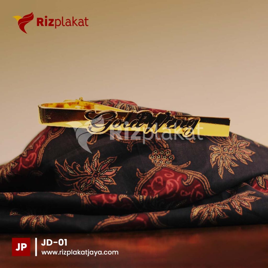 Jepit Dasi Gold Wing Modern