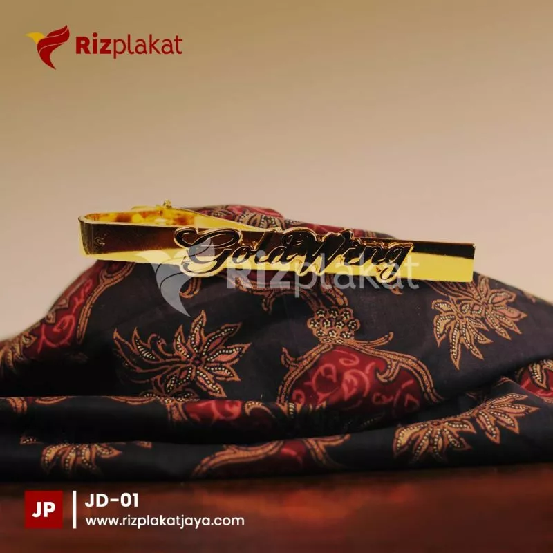 Jepit Dasi Gold Wing Modern