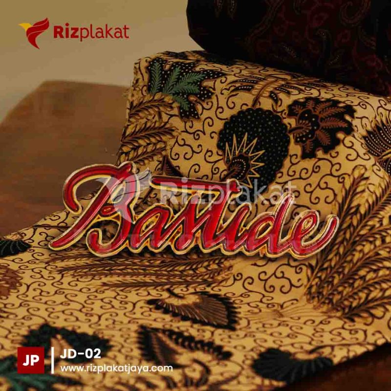 JD-02 Jepit Dasi Name Cutting