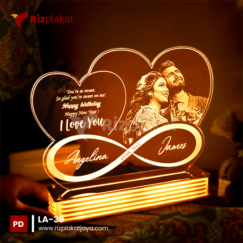 LA-39 Produk Lampu Akrilik Unik