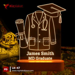 Lampu Akrilik Hadiah Graduation
