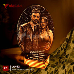 Lampu Akrilik Couple Romantis