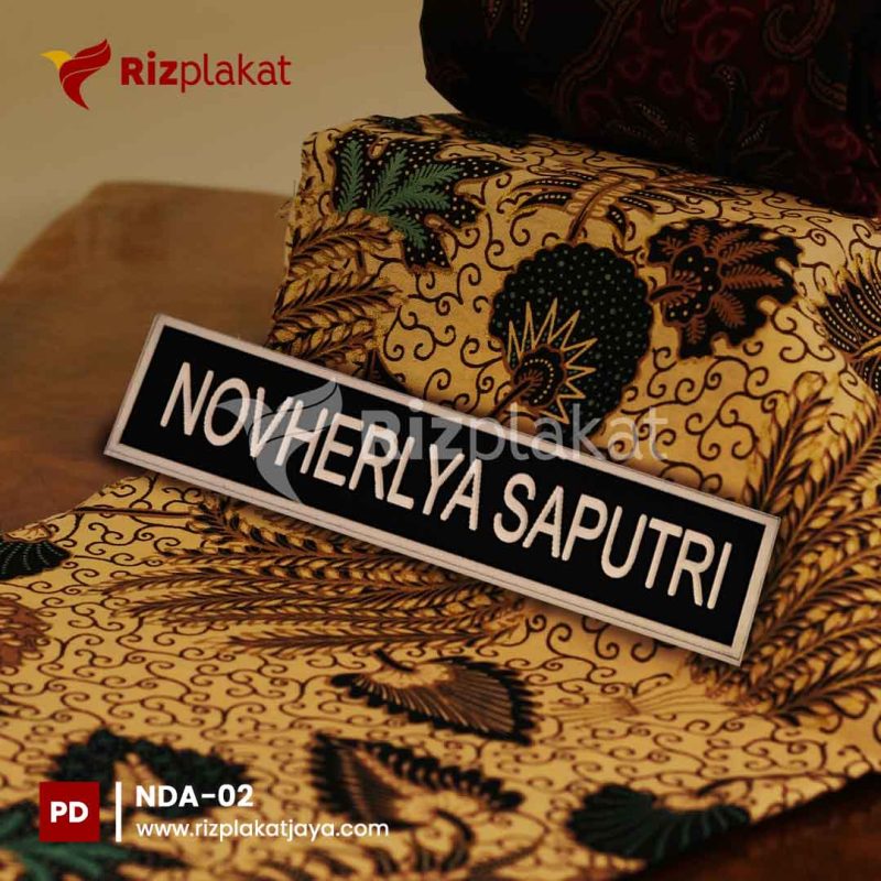 NDA-02 Nama Dada Akrilik Pelajar
