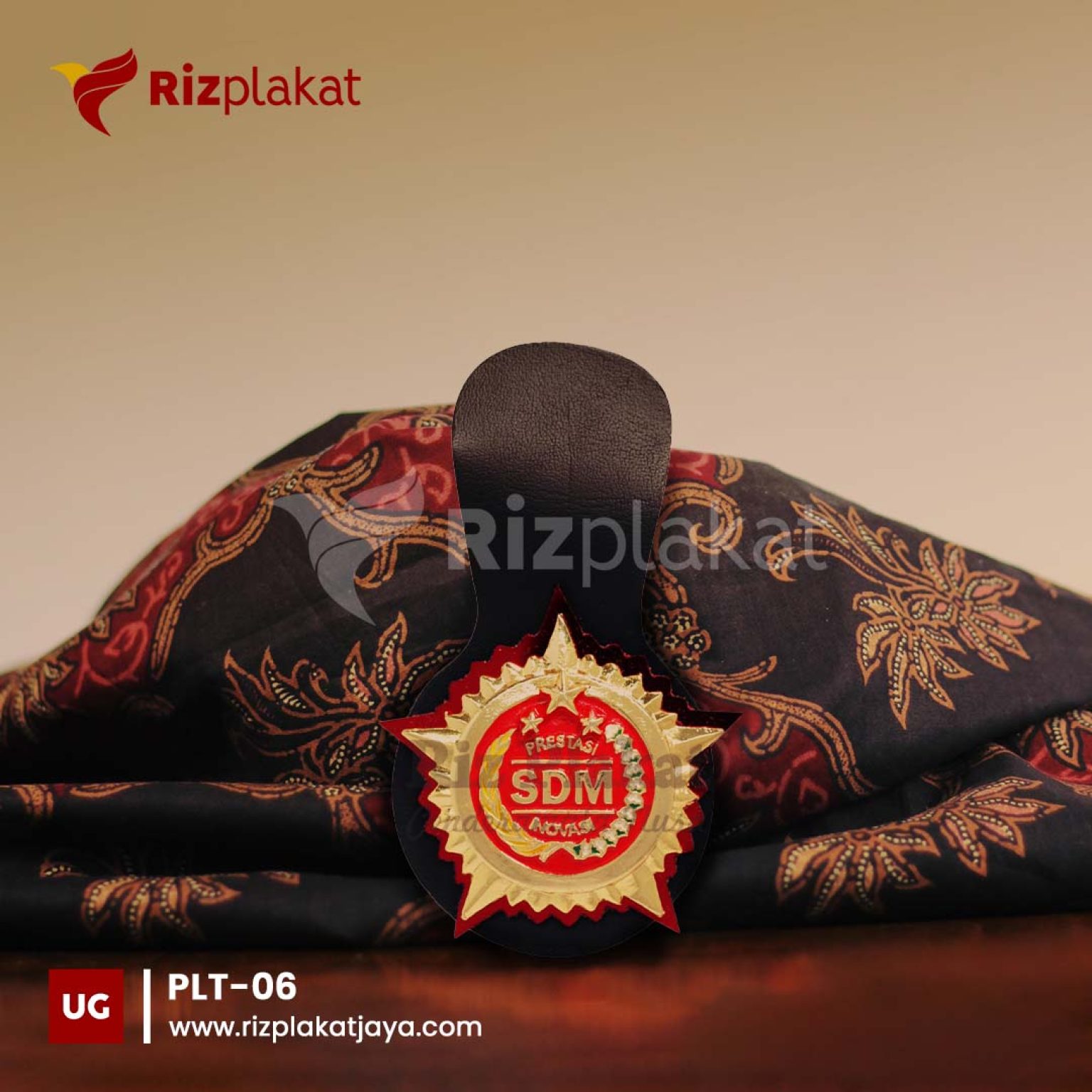 PLT-06 pin lencana timah instansi