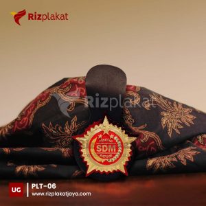 pin lencana timah instansi