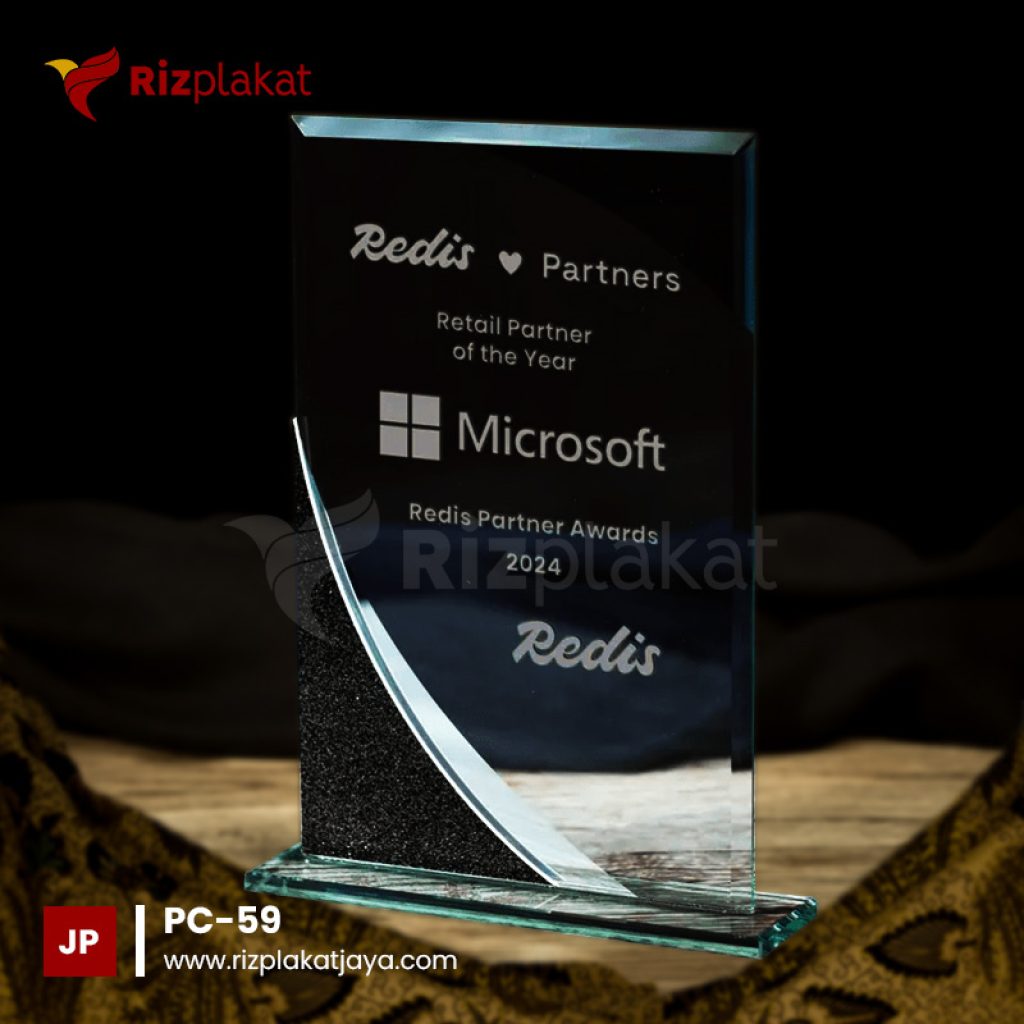 Plakat Kristal Penghargaan Partnership