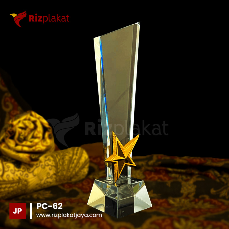 PC-62 Plakat Kristal Mewah untuk Penghargaan