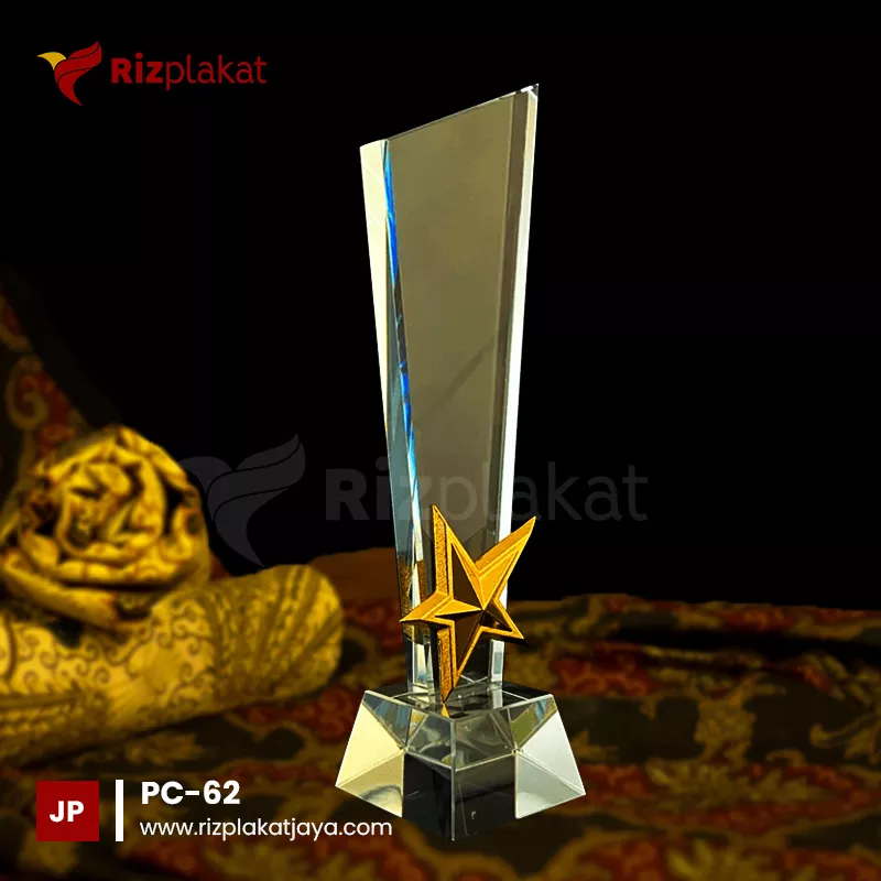 Plakat Kristal Mewah untuk Penghargaan