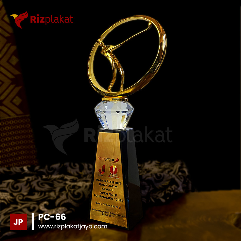 PC-63 Plakat Kristal Event Penghargaan Eksklusif