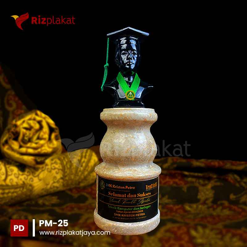PM-25 Plakat Marmer SMK Kristen Petra Surabaya