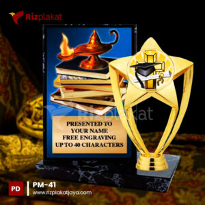 Plakat Marmer Apresiasi Wisudawan