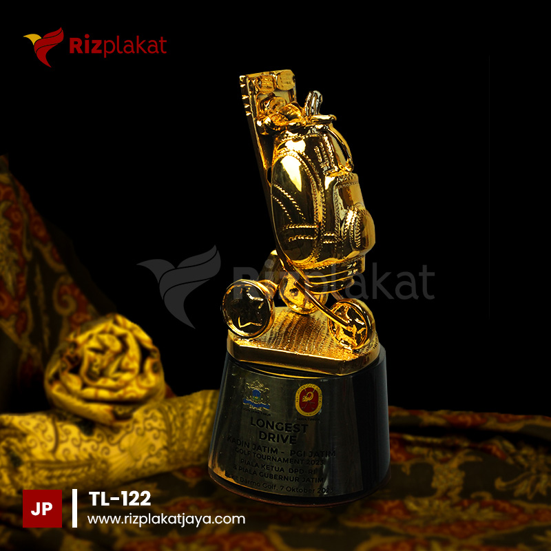 TL-122 Trophy Logam Unik Kadin Jatim