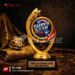 Piala Logam Penghargaan Instansi