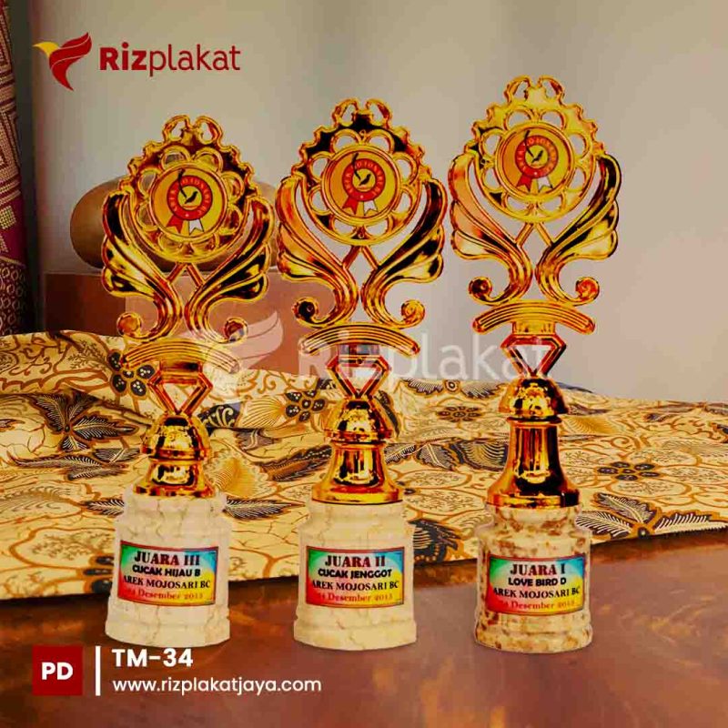 TM-34 trophy marmer Bandung