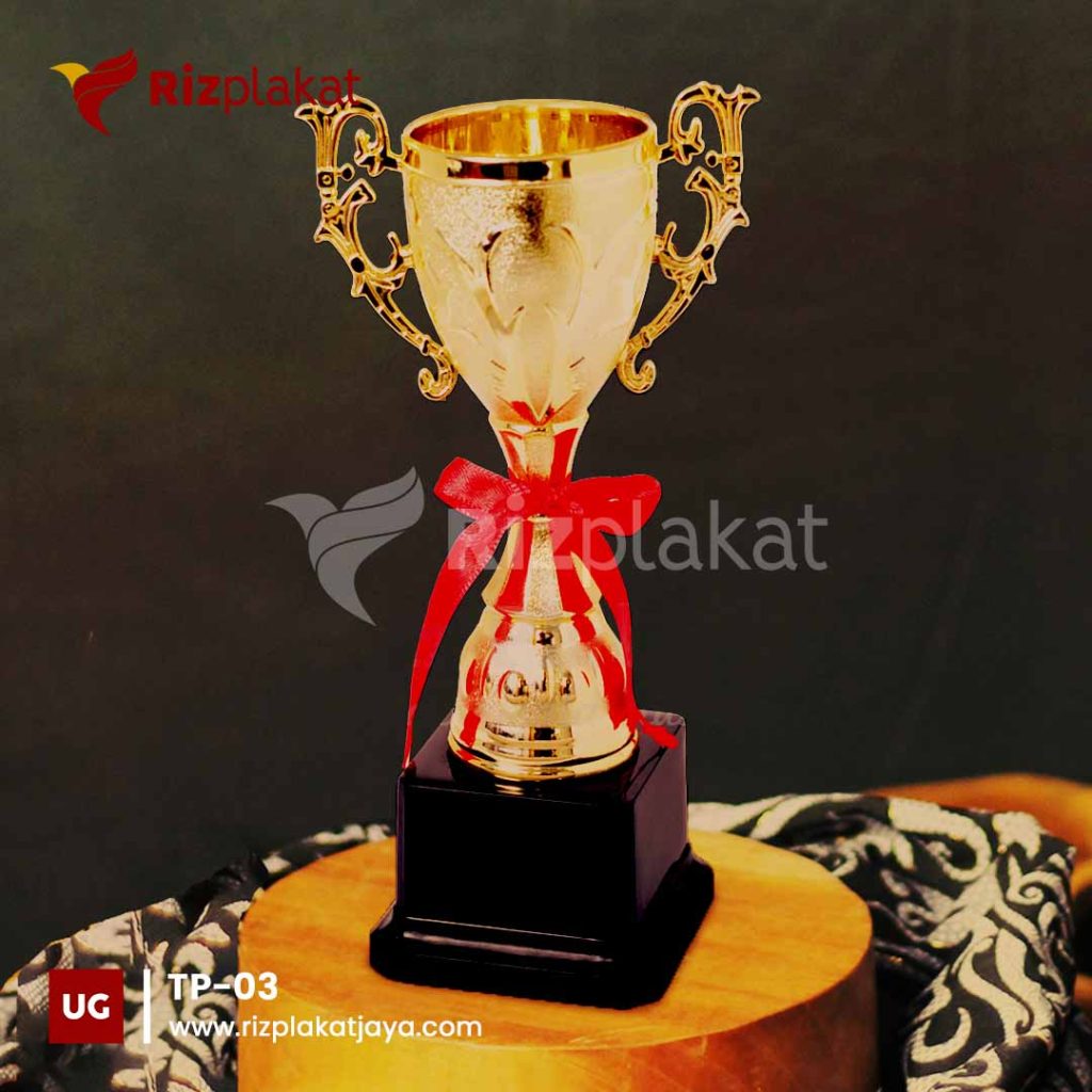 Trophy plastik elegan