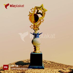 Model trophy plastik