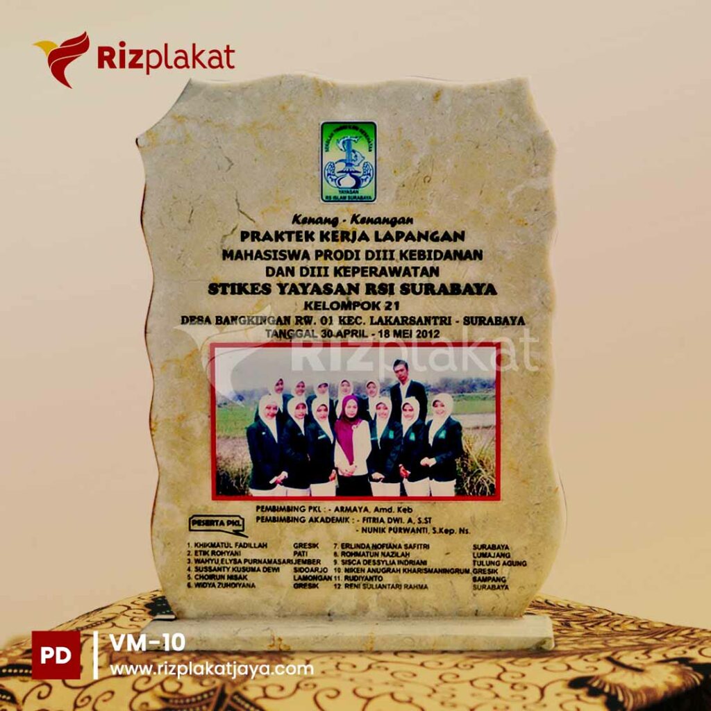 Vandel marmer kenang kenangan