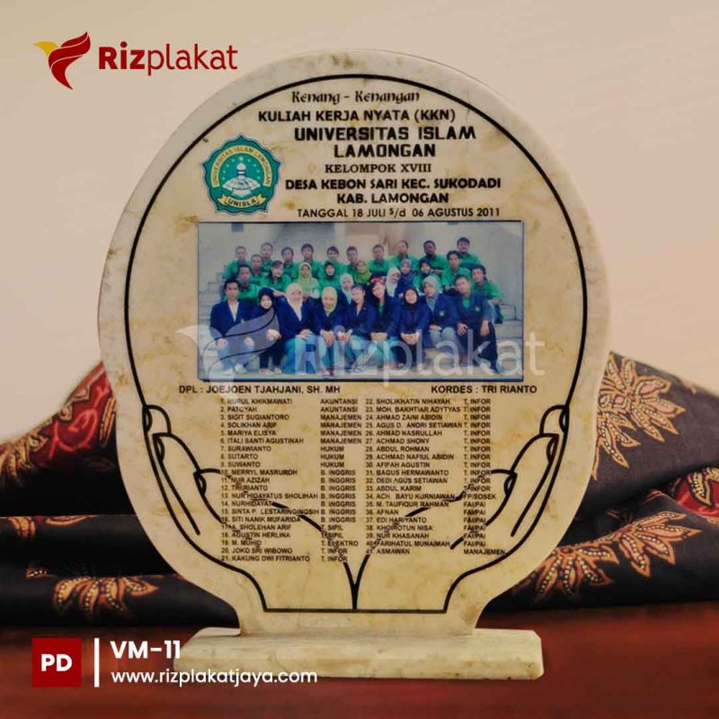 VM-11 Desain vandel marmer