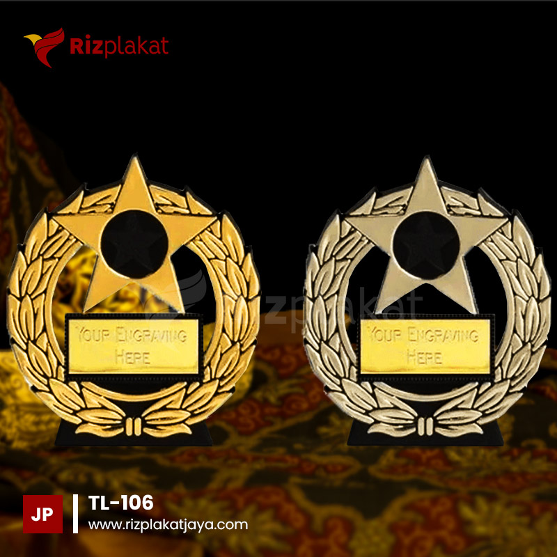 TL-106 Piala Logam Acara Apresiasi