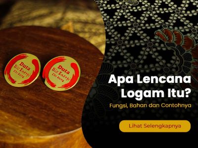 11. Lencana Logam