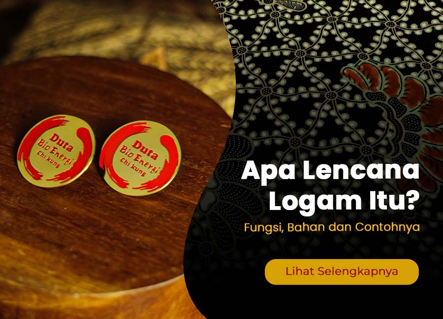 11. Lencana Logam
