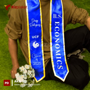 Selempang Wisuda Bordir Nama dan Jurusan