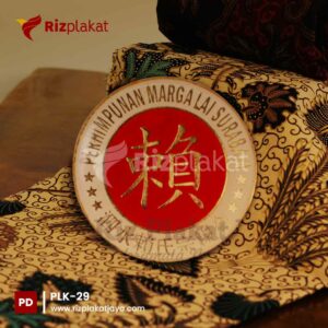 Pin Lencana Perhimpunan Marga Lai Surabaya