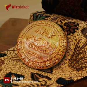 Pin Lencana Guang Zhau Makassar