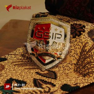 pin lencana timah GSIP