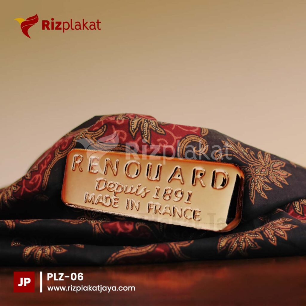 Pin Lencana Zinc Alloy Brand Produk