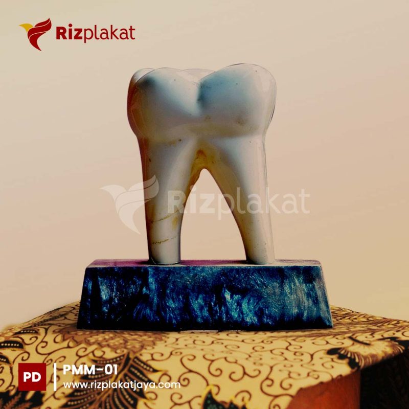 PMM-01 patung marmer gigi