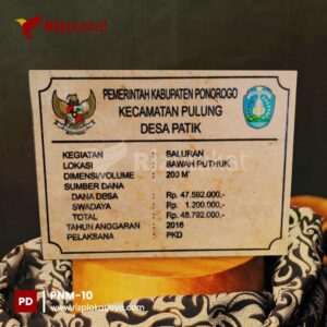 Jual Papan Nama Marmer Surabaya