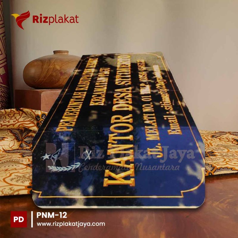 PNM-12 Papan Nama Granit DPRD