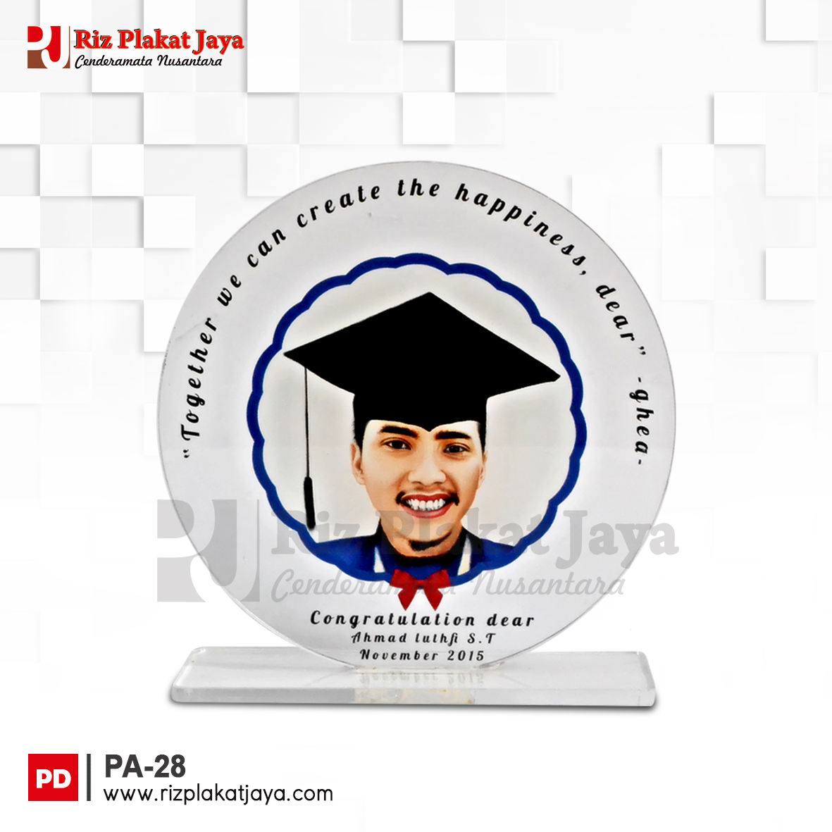 plakat akrilik karikatur