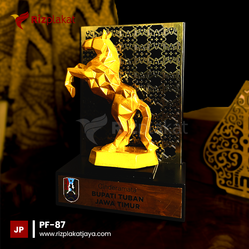 PF - 87 Plakat Fiber Cinderamata Bupati Tuban Jawa Timur