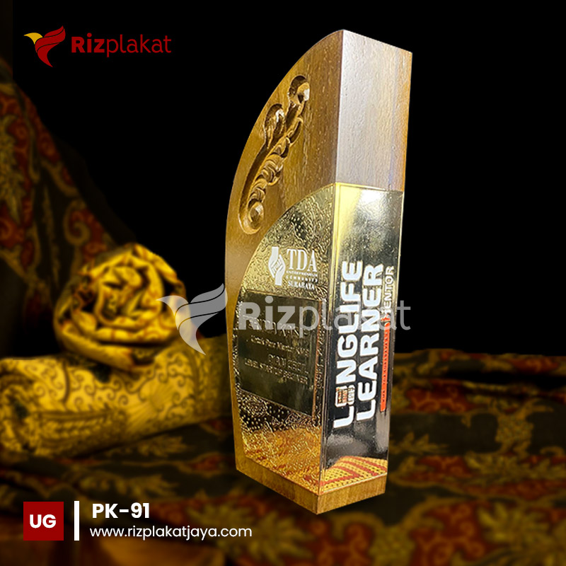 PK-91 Plakat Kayu Ucapan Terimakasih Elegan