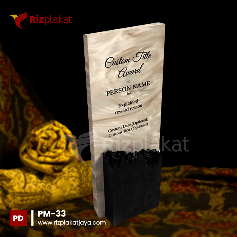 PM-33 Plakat Marmer Apresiasi Karyawan