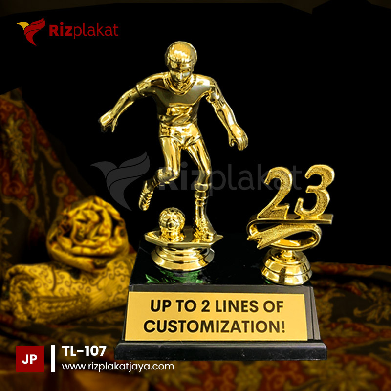 TL-107 Piala Logam Simbol Juara