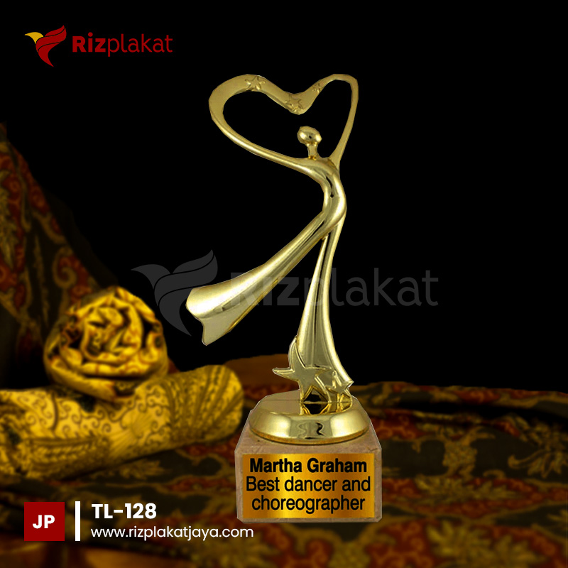 TL-128 Piala Logam Dancer Terbaik
