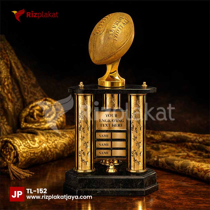 Trophy Logam Olahraga Desain Modern – Paduan Gaya Dinamis dan Prestise Juara