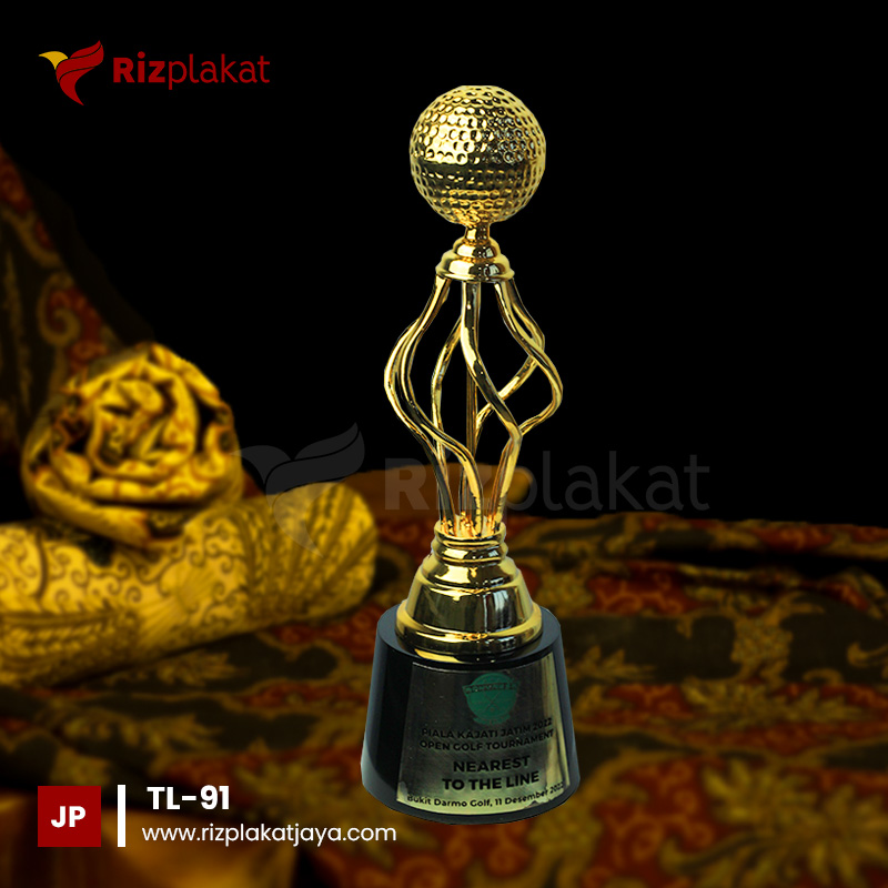 TL-91 Piala Logam Event Turnamen Golf