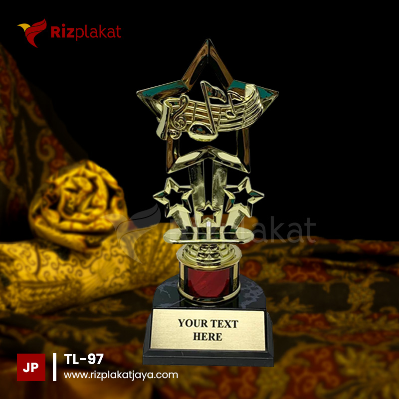 TL-97 Trophy Logam Bintang Musik