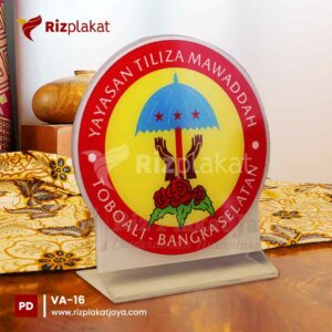 vandel akrilik ukuran custom