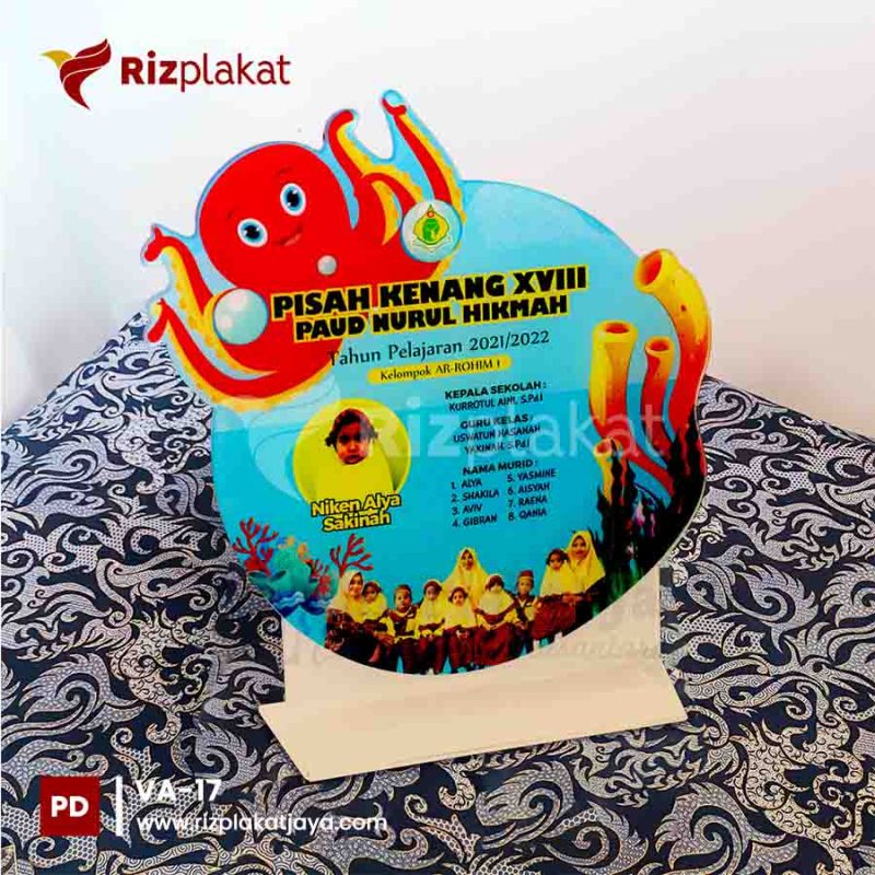 vandel akrilik ready stock
