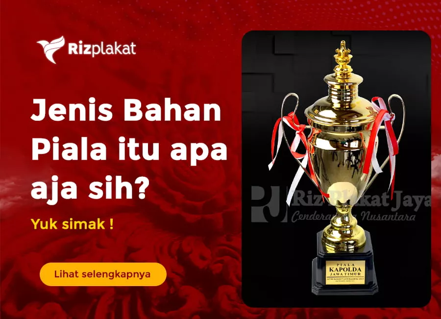 piala terbuat dari bahan apa