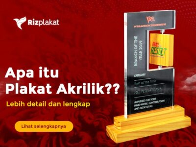 apa itu plakat akrilik