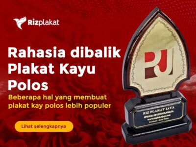 plakat kayu polos murah