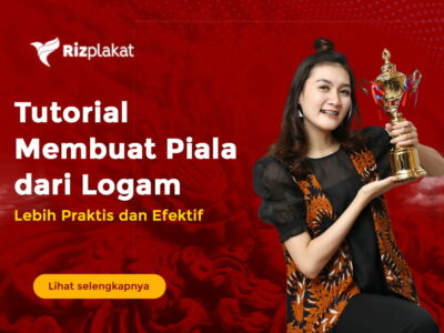 proses membuat piala logam