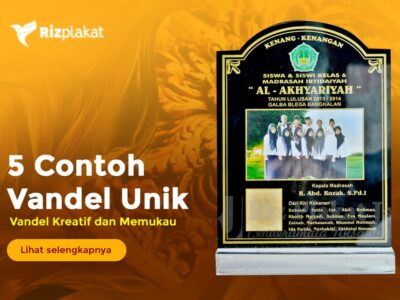 contoh vandel surabaya murah